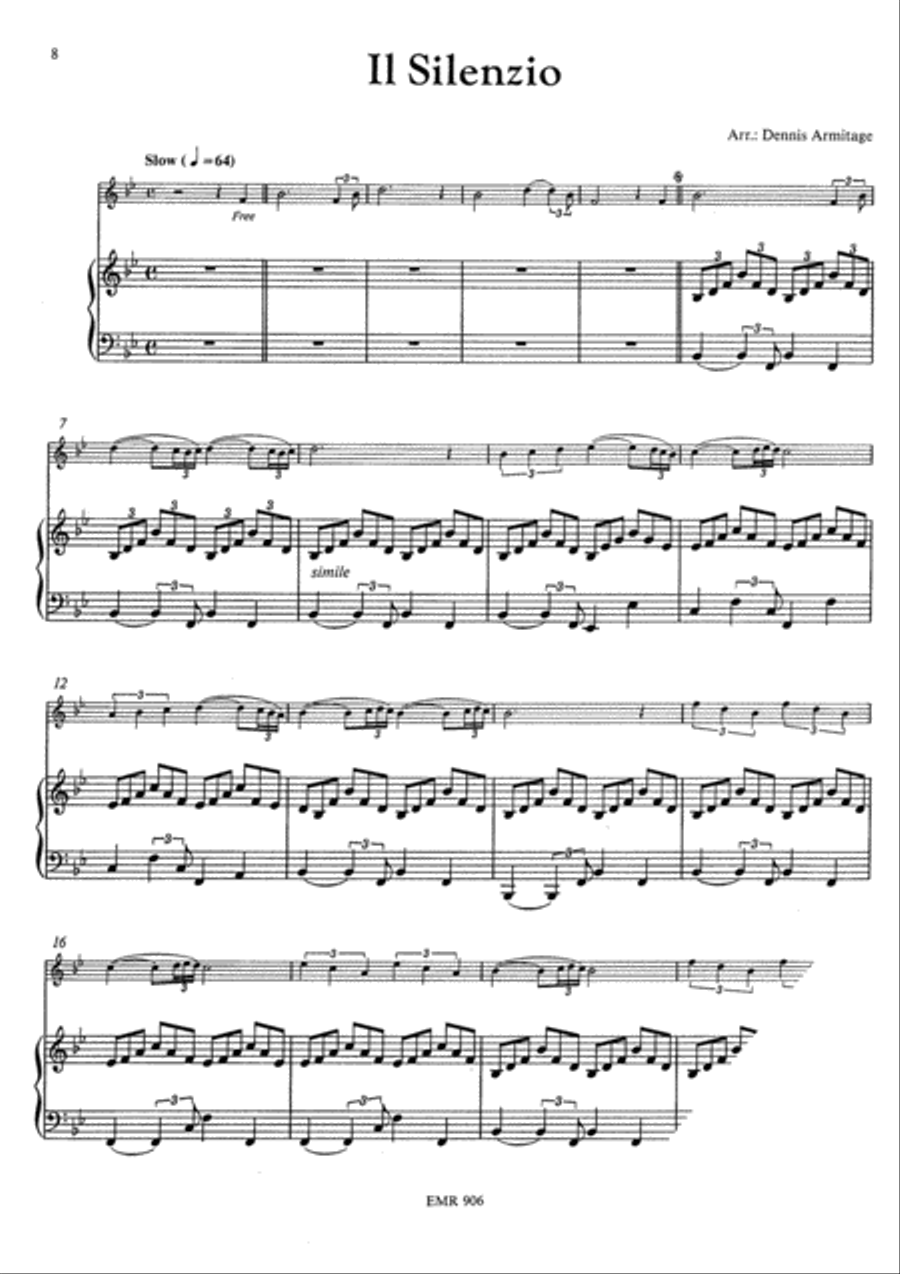 Solo Album Volume 03 Flute Solo scores gallery preview page 5