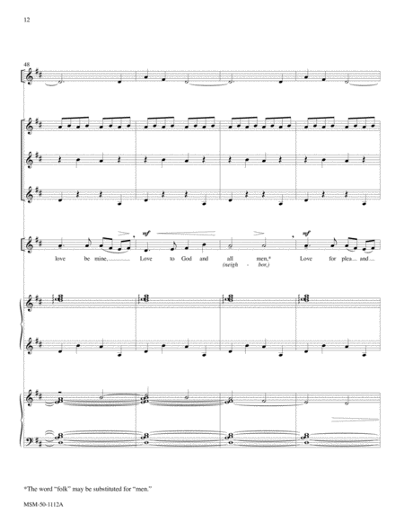 Love Came Down at Christmas (Full Score and Instrumental Parts) image number null