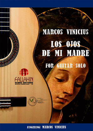 Book cover for LOS OJOS DE MI MADRE - MARCOS VINICIUS - FOR GUITAR