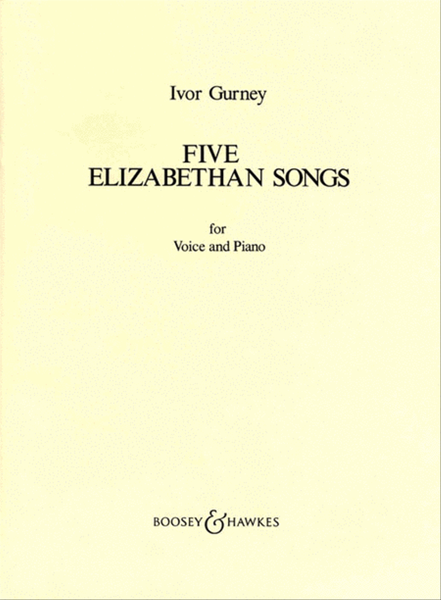 Five Elizabethan Songs High Voice scores gallery preview page 1