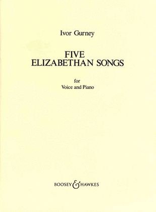 Book cover for Five Elizabethan Songs