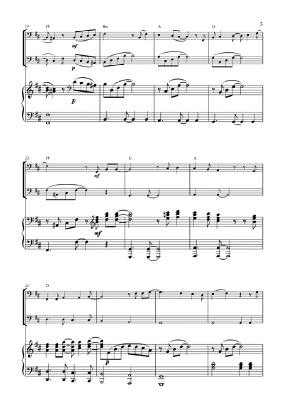 Mary, Did You Know? Bassoon scores gallery preview page 3