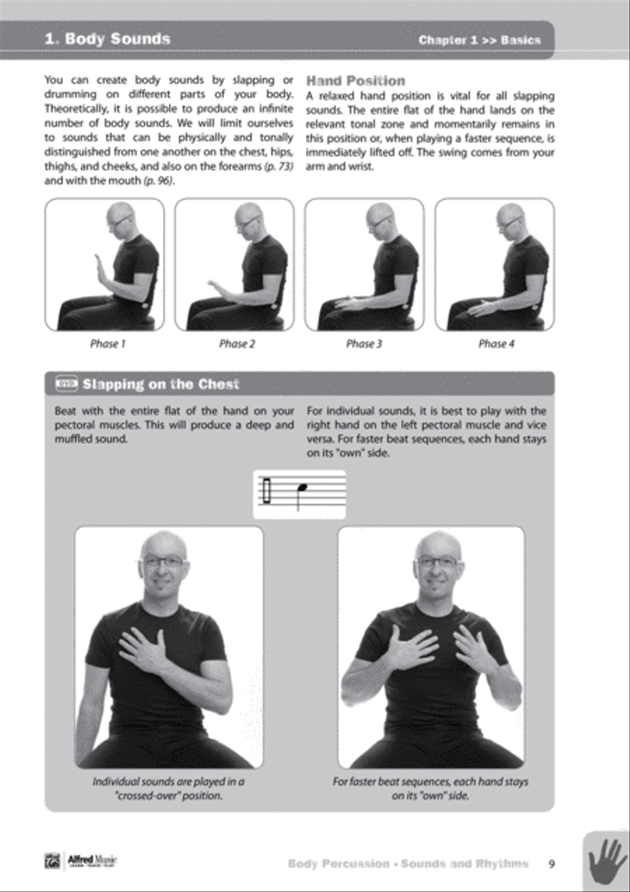 Body Percussion -- Sounds and Rhythms image number null