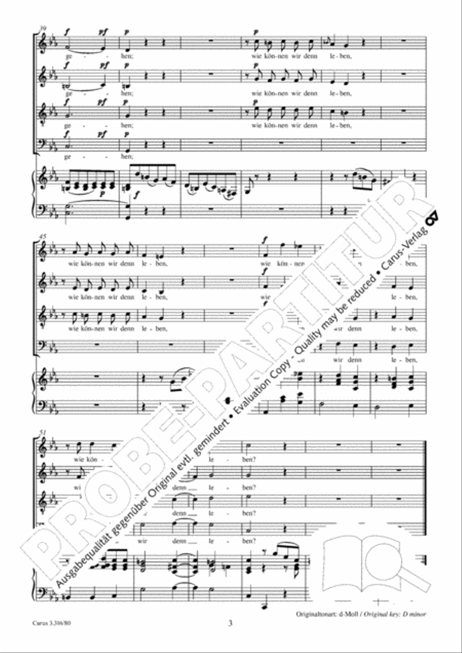 Unsre Sunden und Missetaten 4-Part scores gallery preview page 4