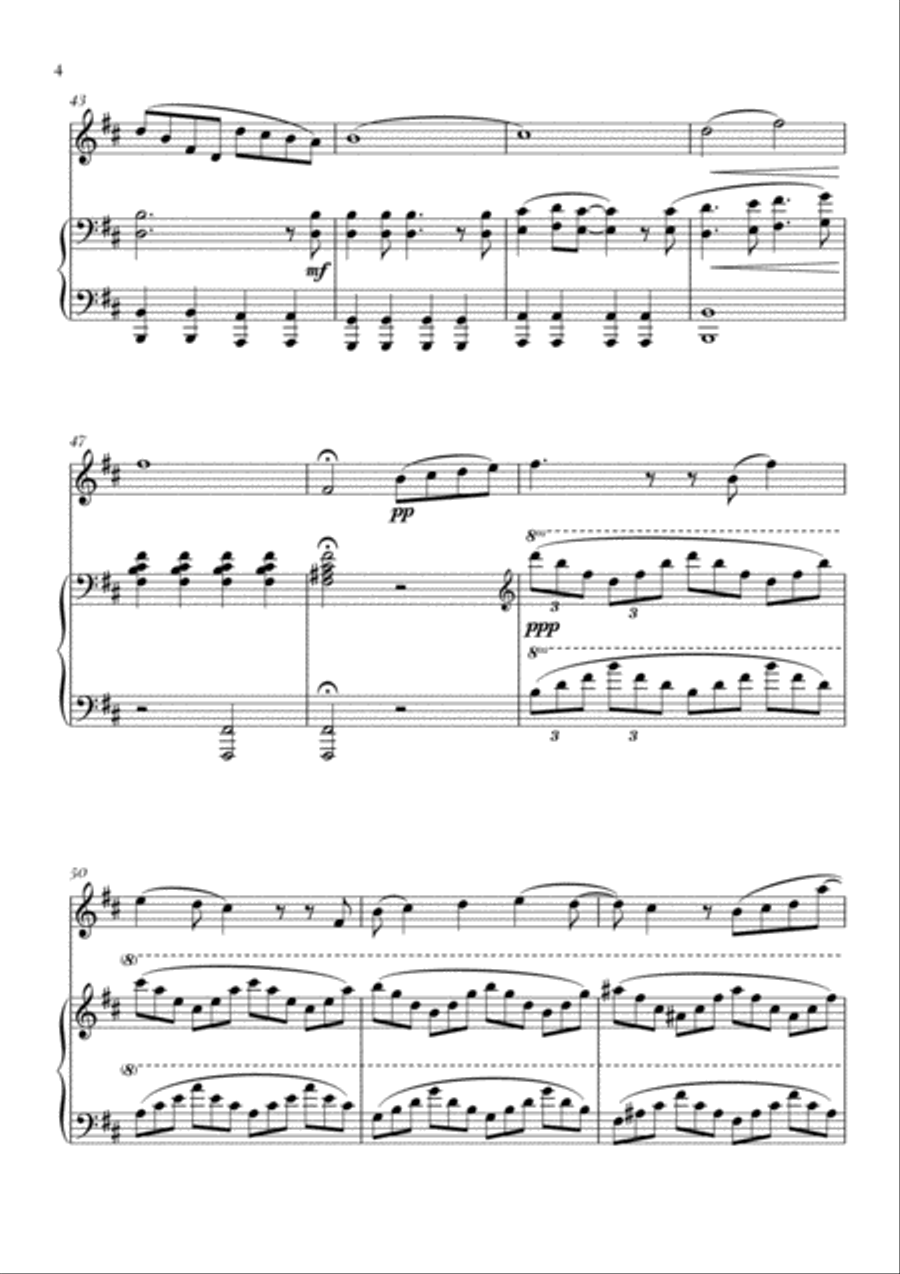 Mary, Did You Know? Mary, Did You Know? Violin Solo scores gallery preview page 4