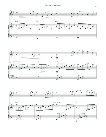 Nocturne Serenade - Violin & Piano image number null
