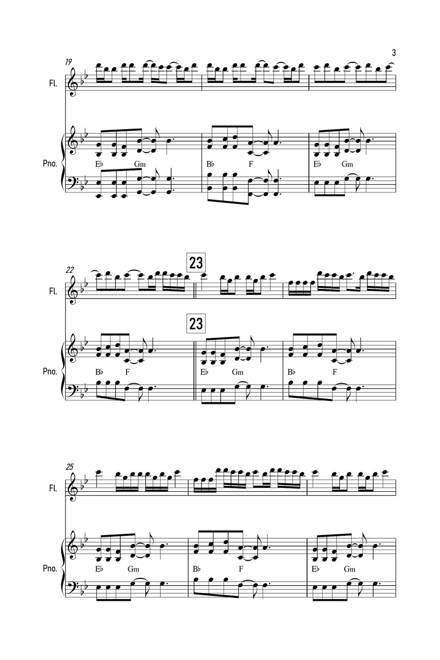 Mood Flute Solo scores gallery preview page 3