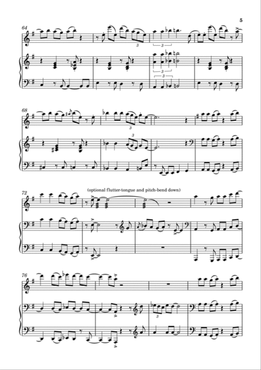 Razzle Dazzle! Flute Solo scores gallery preview page 5