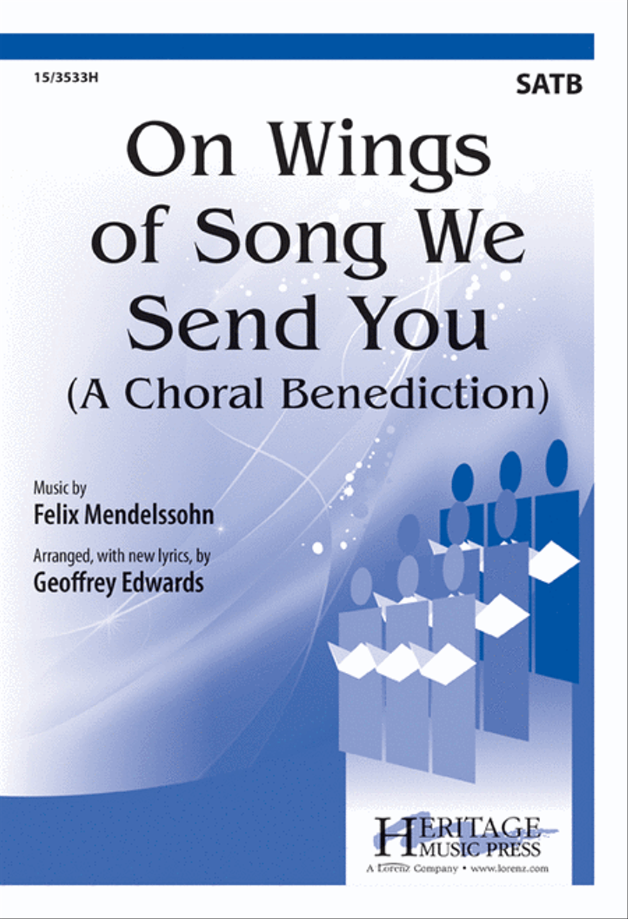 On Wings of Song We Send You 4-Part scores gallery preview page 1