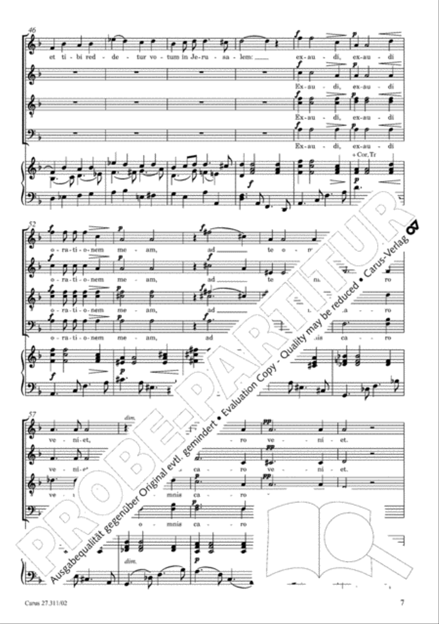 Requiem - church version (Requiem. Fassung mit kleinem Orchester) 4-Part scores gallery preview page 8