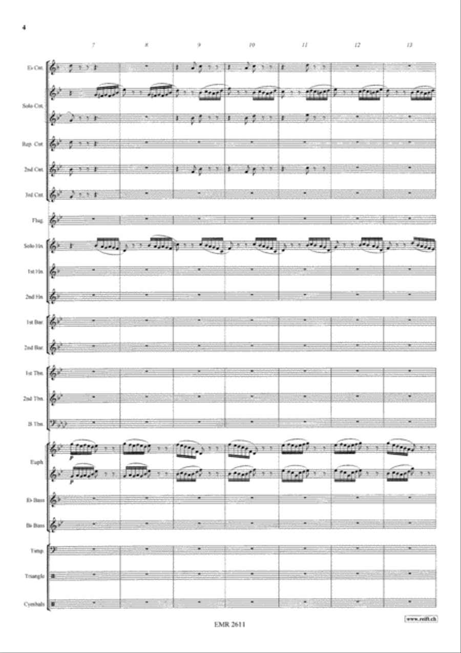 The Moldau Brass Band scores gallery preview page 5