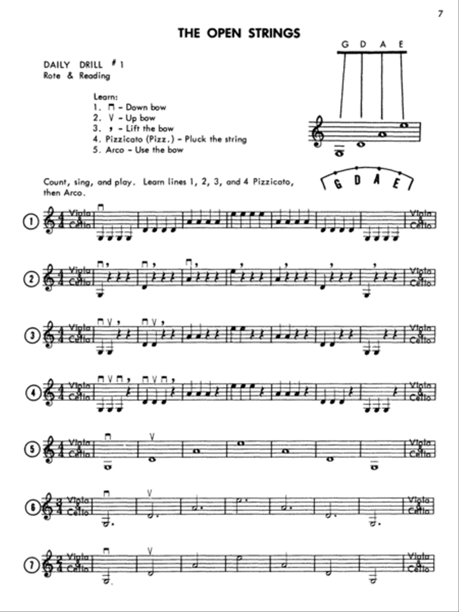 Solo Time for Strings, Book 1 Chamber Orchestra scores gallery preview page 3
