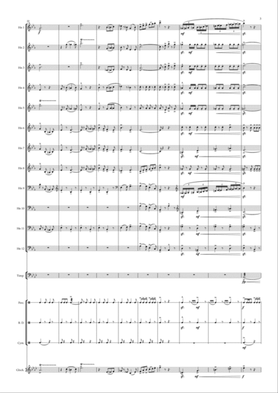 March From The Great Waldo Pepper Horn scores gallery preview page 3