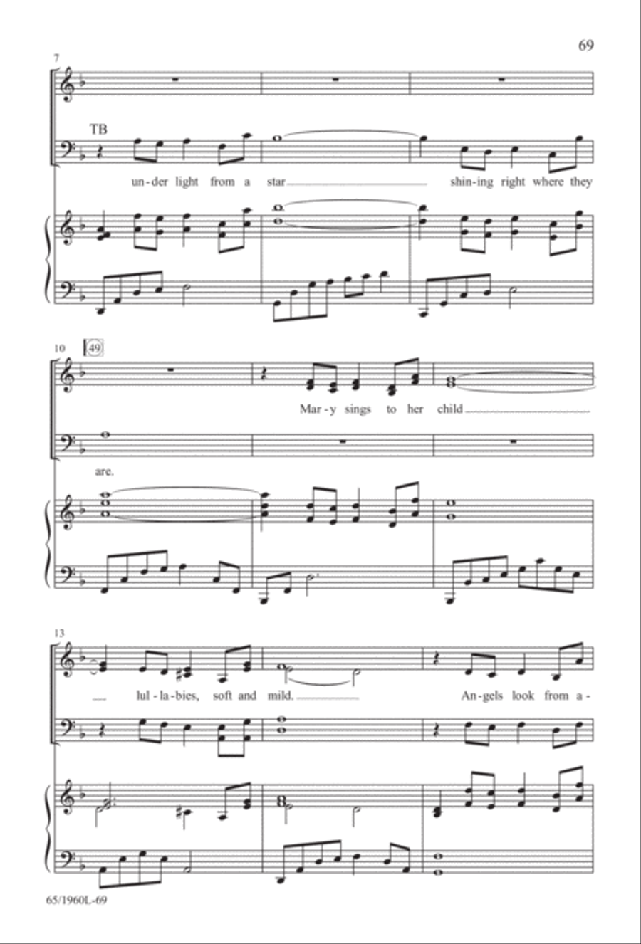 A New Birth...A New Beginning 4-Part scores gallery preview page 70
