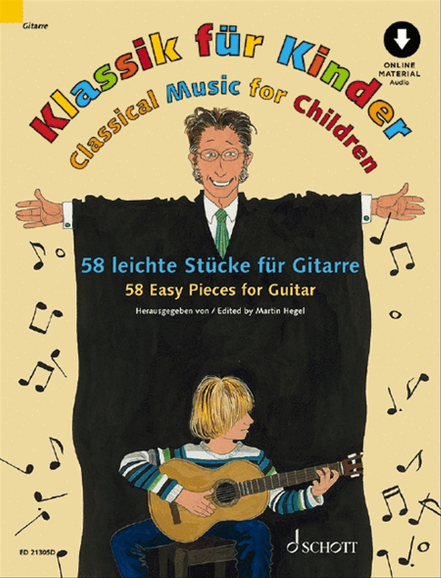 Classical Music for Children Acoustic Guitar scores gallery preview page 1