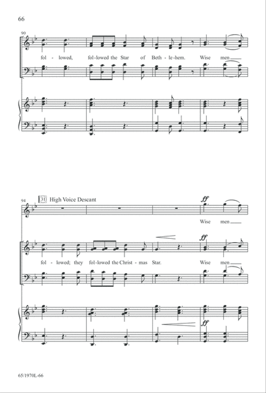 A Great and Mighty Wonder 4-Part scores gallery preview page 67