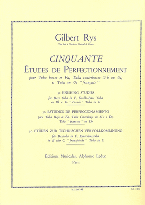 Book cover for 50 Etudes De Perfectionnement (tuba Solo)