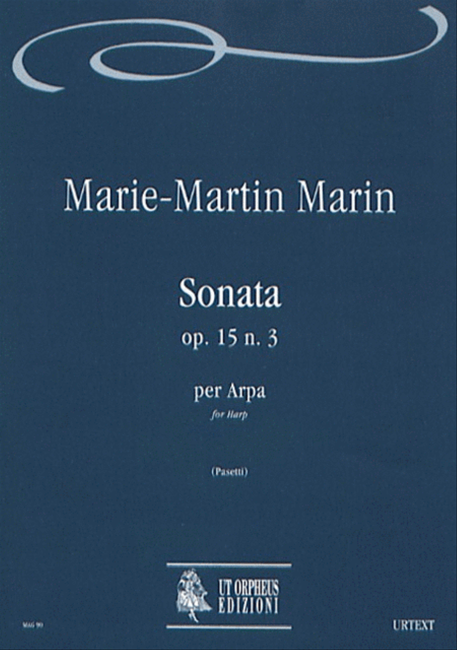 Sonata Op. 15 No. 3 for Harp Harp scores gallery preview page 1