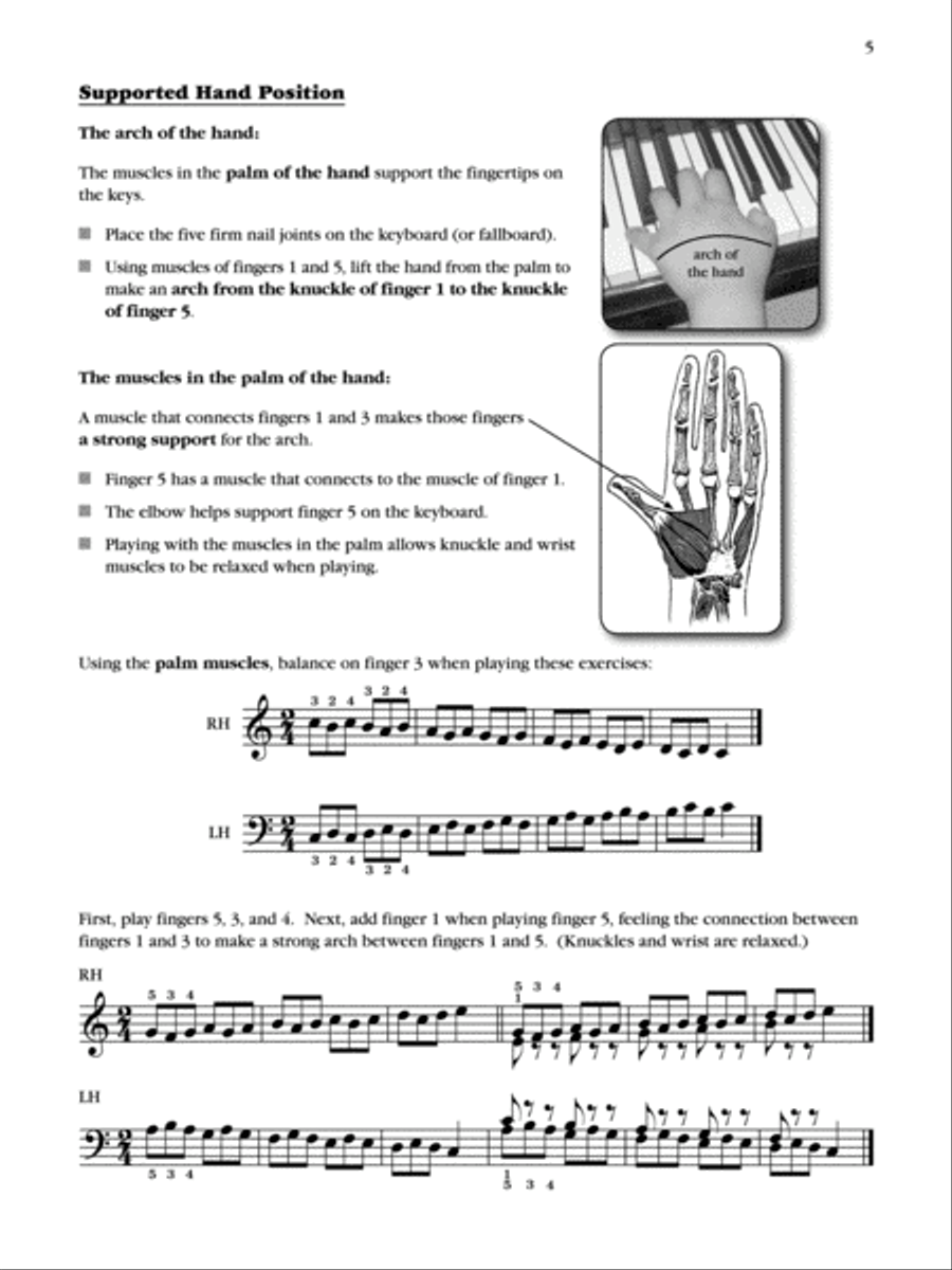 Exploring Piano Classics Technique, Book 4 Piano Method scores gallery preview page 3