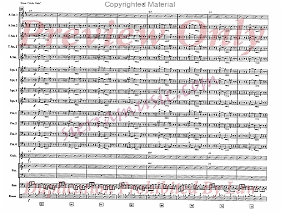 Hobo Flats Big Band scores gallery preview page 10
