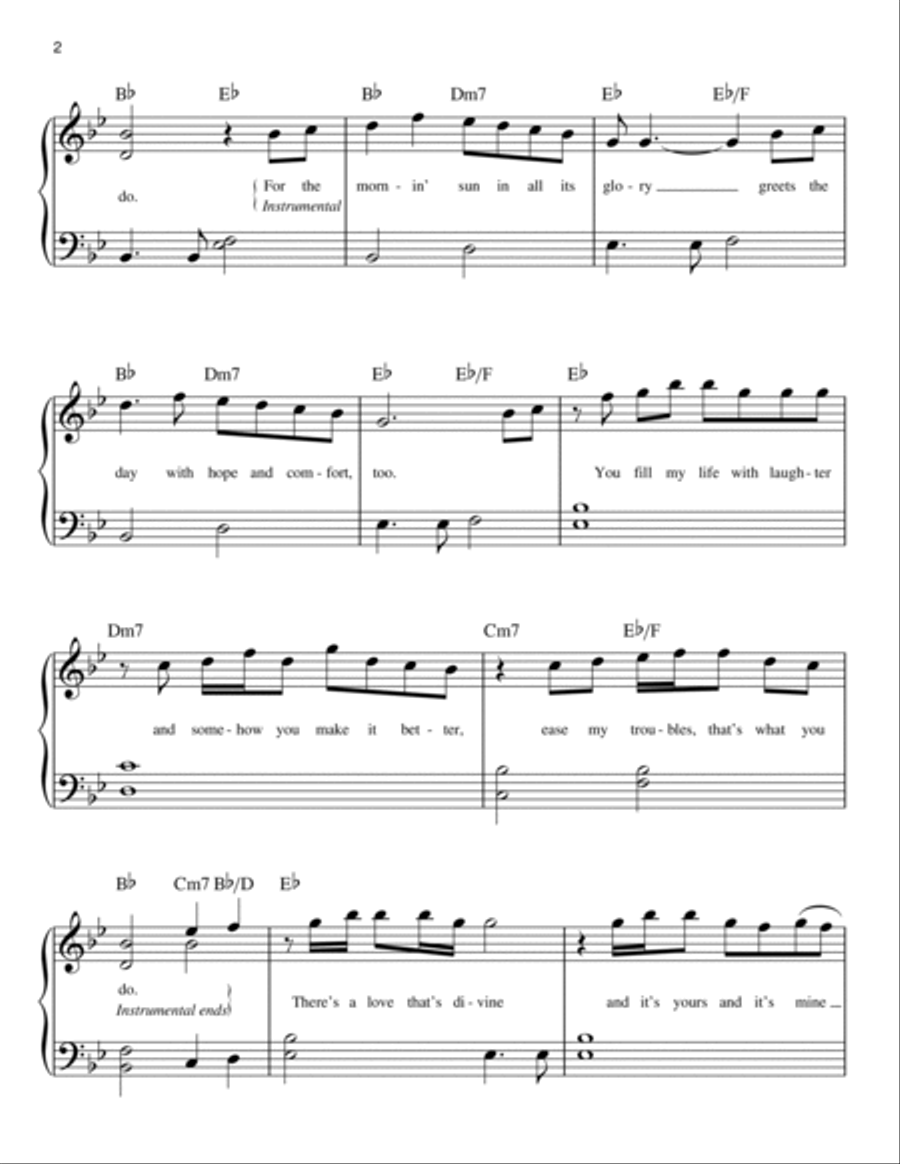 Have I Told You Lately Have I Told You Lately Easy Piano scores gallery preview page 2