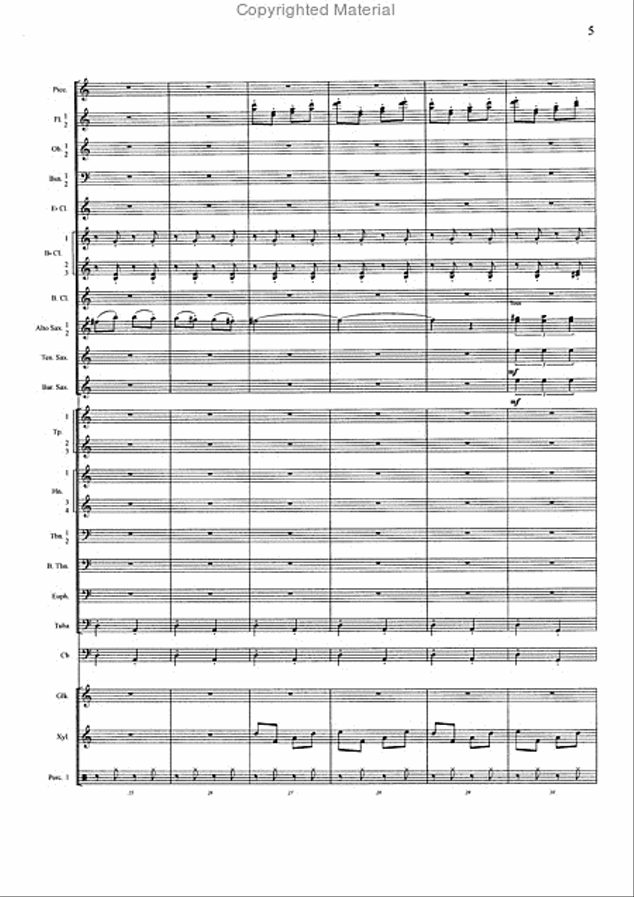 Yves Montand Yves Montand Concert Band scores gallery preview page 6