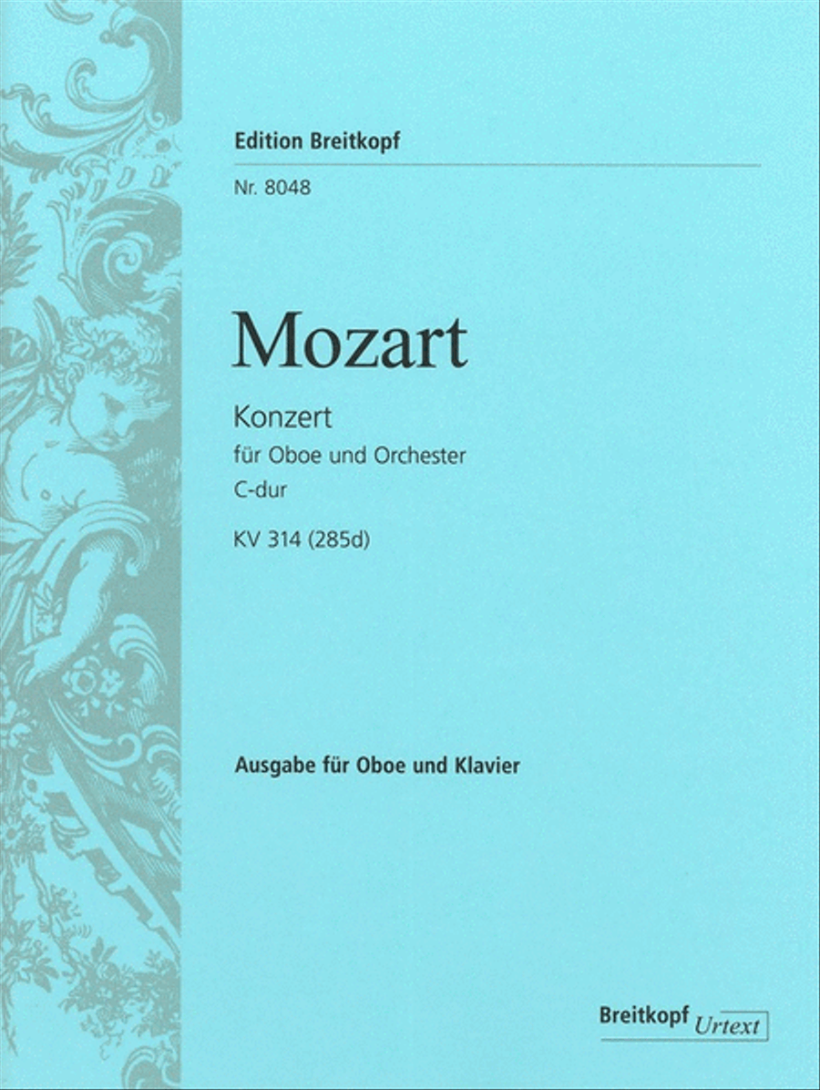 Oboe Concerto in C major K. 314 (285d) Piano scores gallery preview page 1