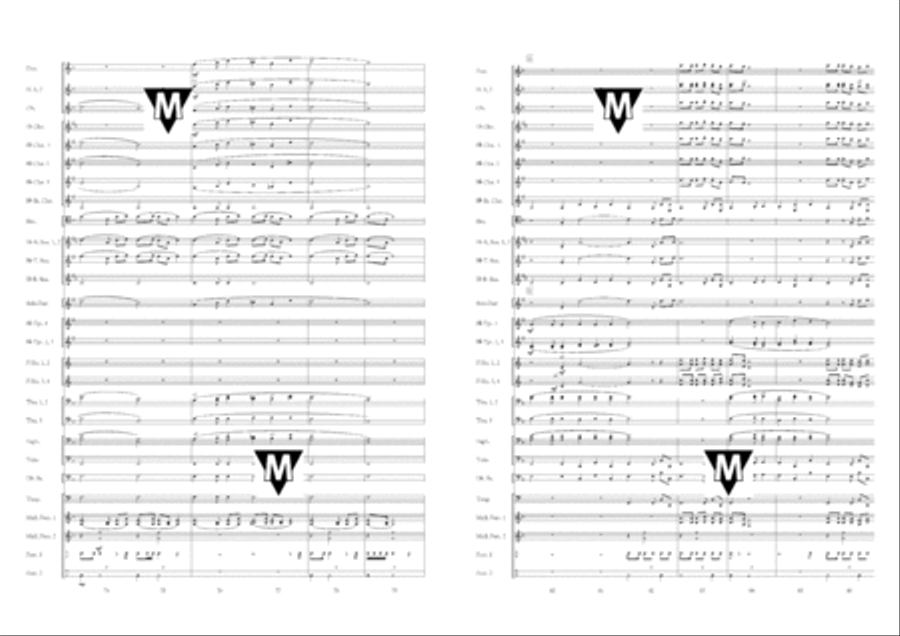 Swiss Mountain Song Concert Band scores gallery preview page 8