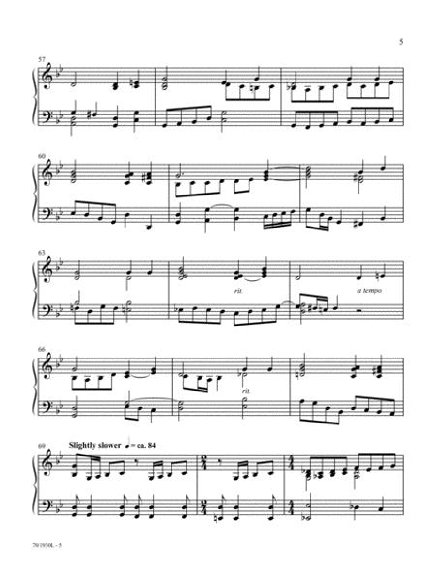 Easy Organ Library, Vol. 58 Organ Solo scores gallery preview page 5