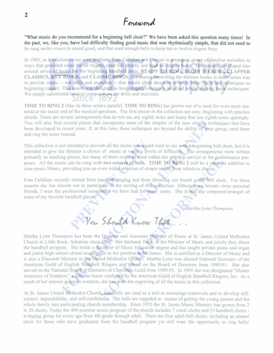 Time to Ring 2 Time to Ring 2 2-Octaves scores gallery preview page 4