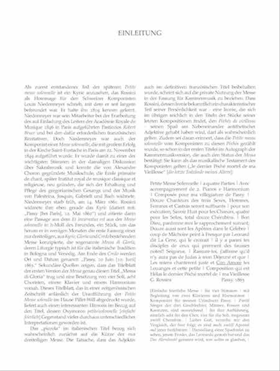 Petite Messe Solennelle Choir scores gallery preview page 4