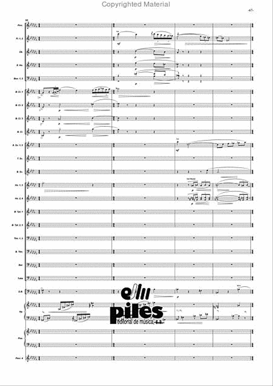 Duende Duende Concert Band scores gallery preview page 68