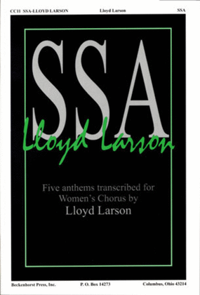 Book cover for SSA Lloyd Larson