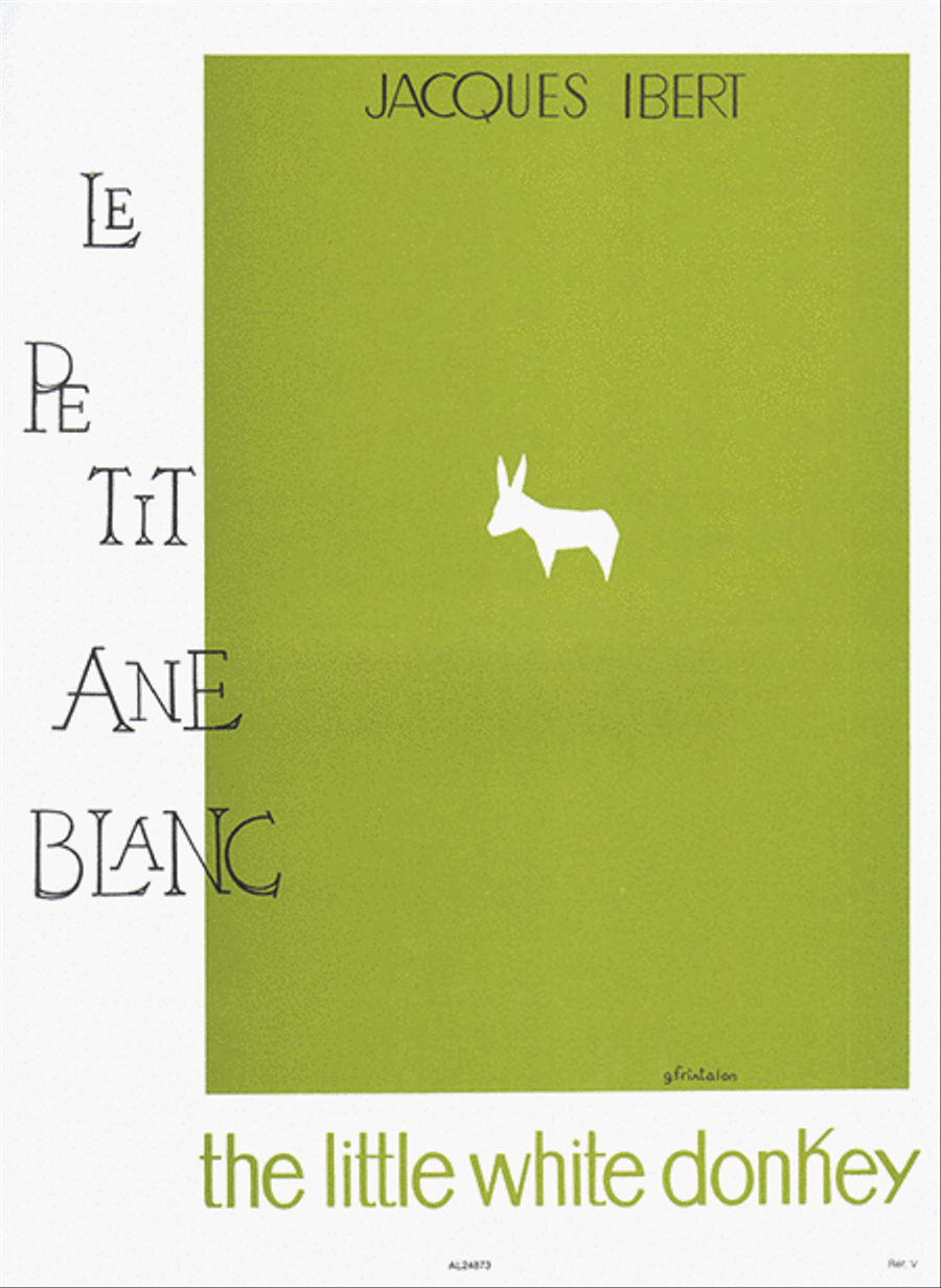 Le Petit Ane Blanc, From Stories For Piano Piano Solo scores gallery preview page 1