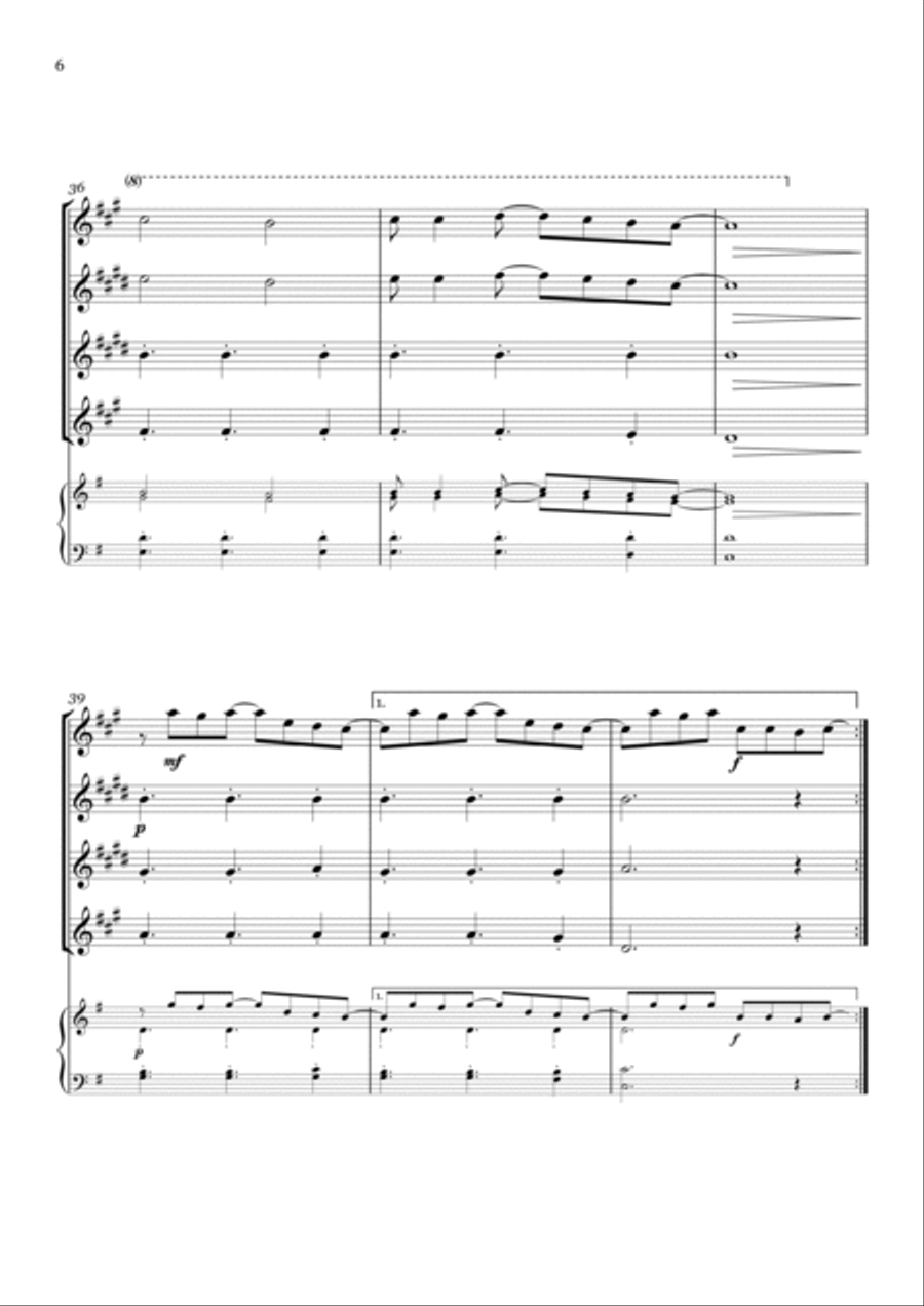 Photograph Tenor Saxophone scores gallery preview page 6