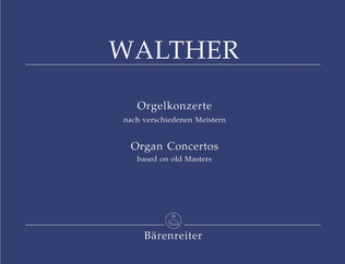 Book cover for Organ Concertos based on old Masters
