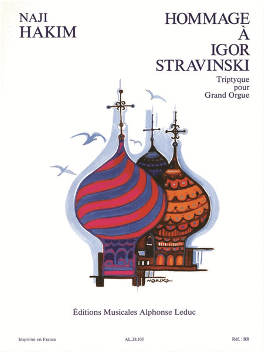 Hommage A Igor Stravinsky (organ)