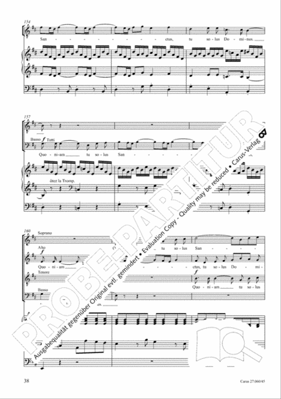 Messe a quatre voix 4-Part scores gallery preview page 39