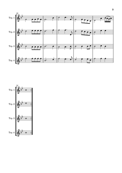 O Holy Night - Trumpet Quartet image number null