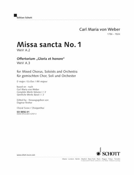 Missa Sancta No. 1 Eb Major