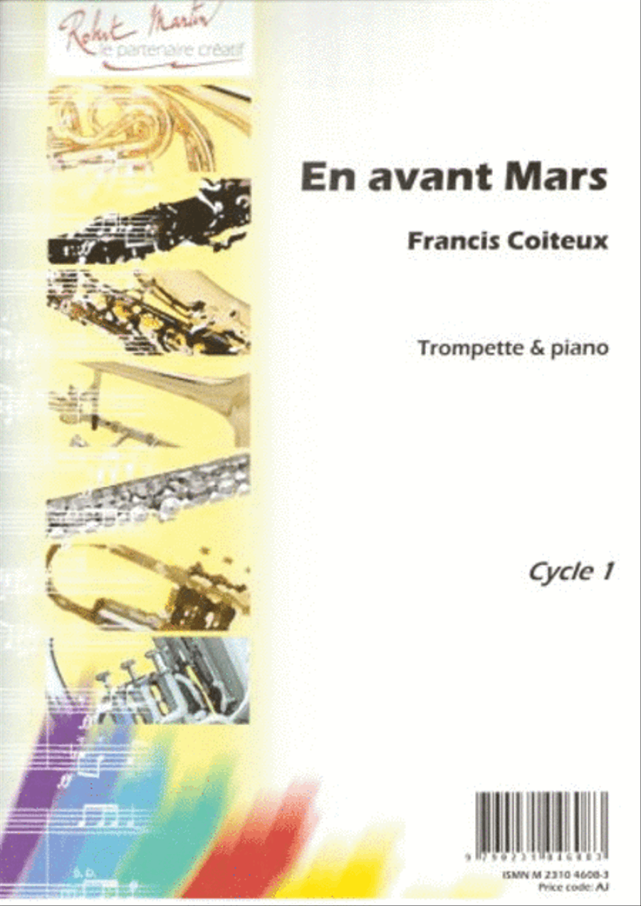 En avant mars Trumpet Solo scores gallery preview page 1