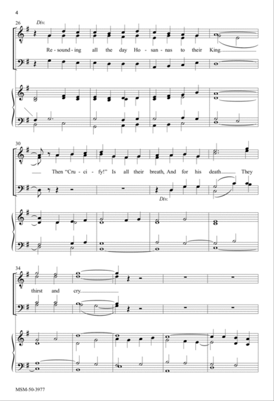 My Song Is Love Unknown My Song Is Love Unknown TTBB scores gallery preview page 4