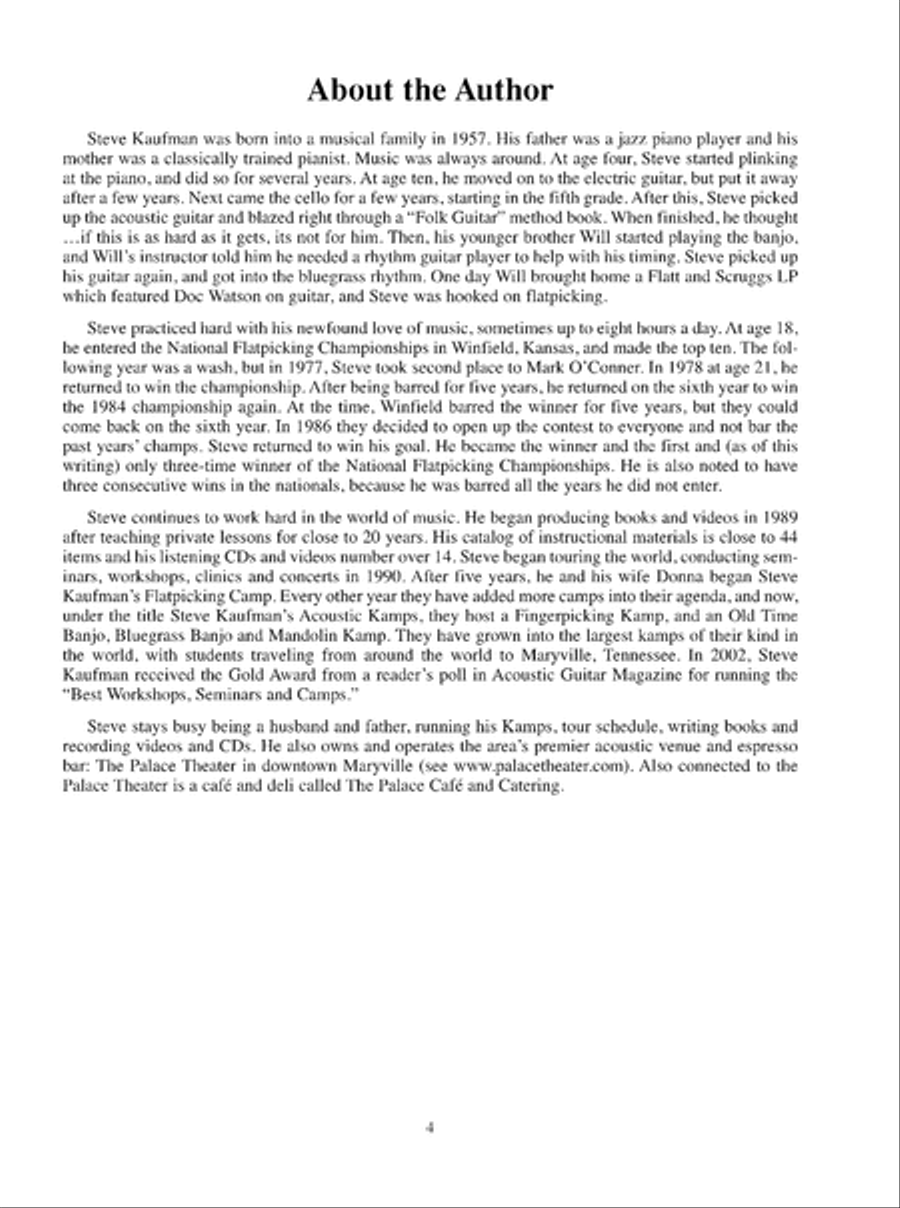 Classic Arrangements of Vintage Songs for Flatpicking Guitar Acoustic Guitar scores gallery preview page 6