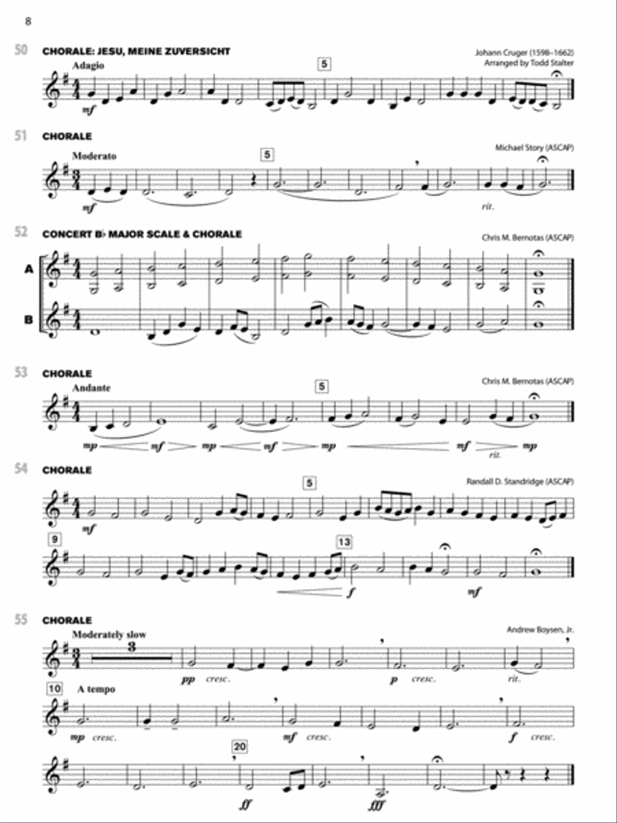 Sound Innovations for Concert Band -- Ensemble Development for Intermediate Concert Band Concert Band Methods scores gallery preview page 5