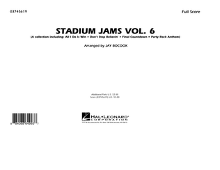 Stadium Jams Vol. 6 (Game Winners) - Conductor Score (Full Score)