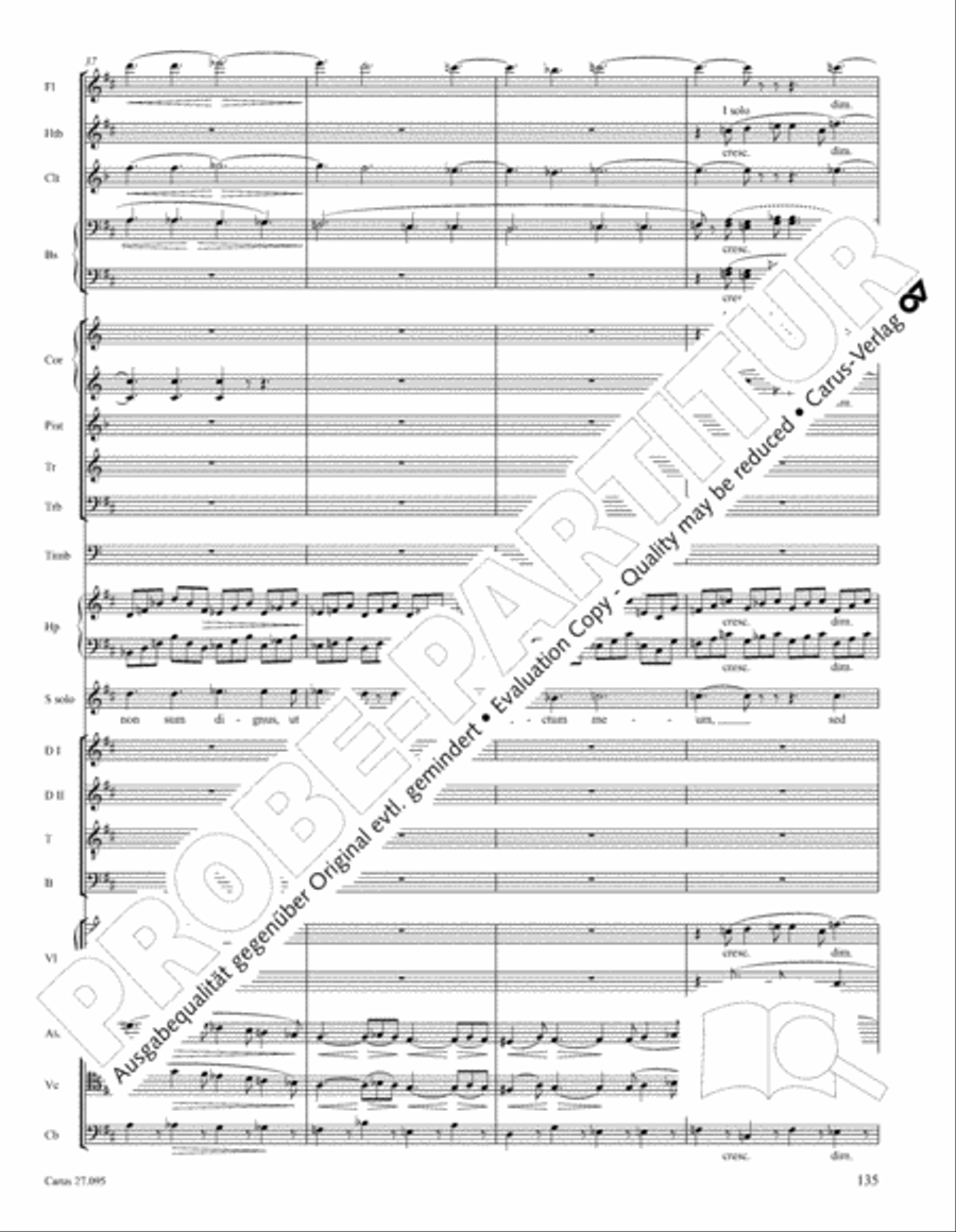 Messe solennelle de sainte Cecile STB scores gallery preview page 148