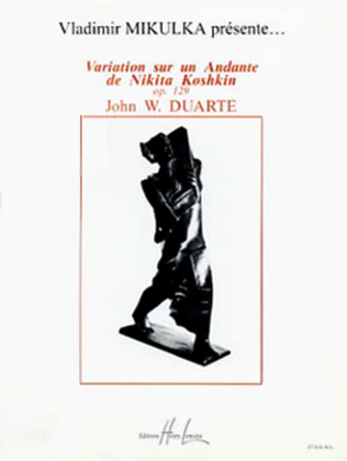 Book cover for Variations sur un Andante de Koshkin
