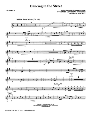 Book cover for Dancing in the Street (arr. Mac Huff) - Bb Trumpet 2
