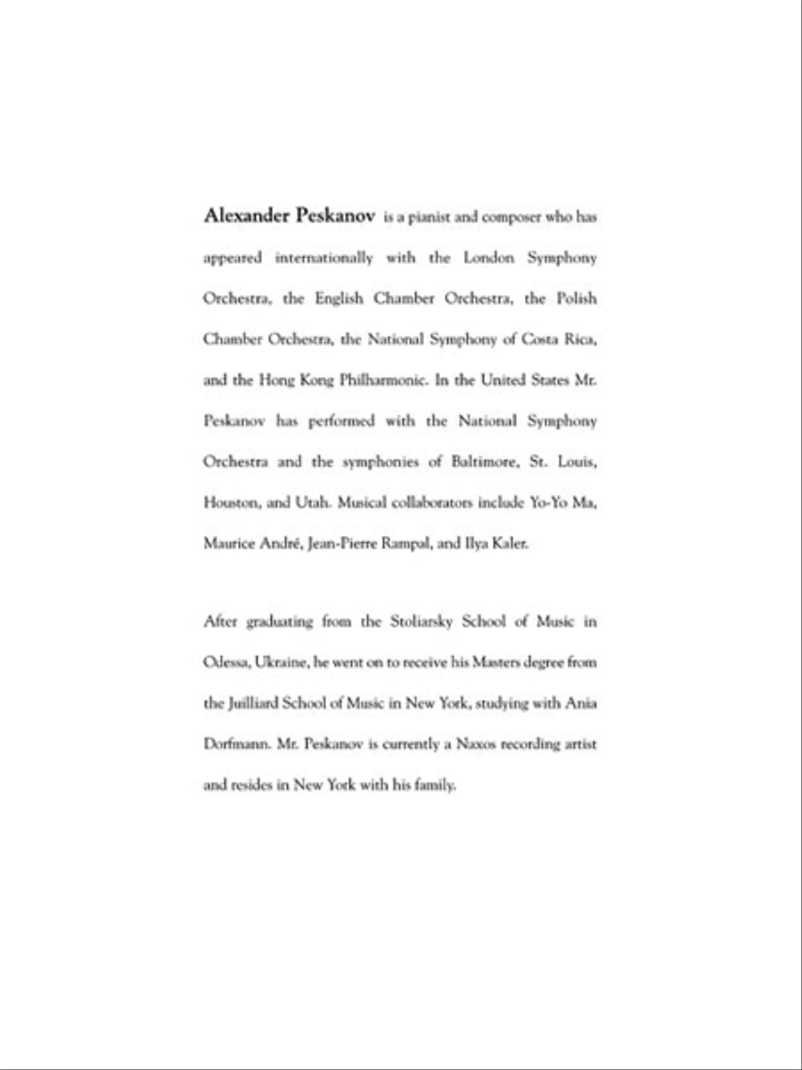 Concerto No. 1 for Piano and Strings Piano scores gallery preview page 7