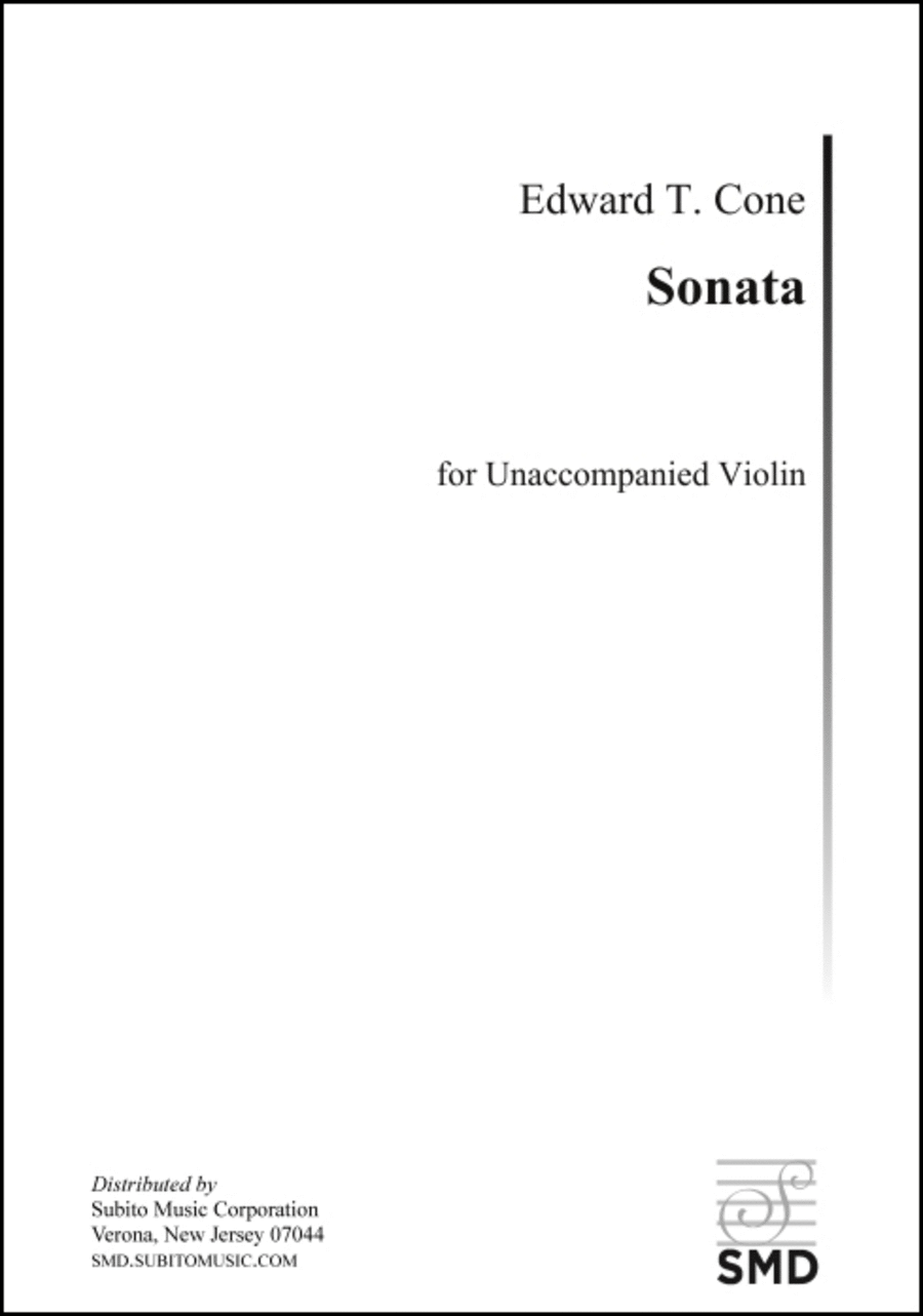 Sonata Violin scores gallery preview page 1